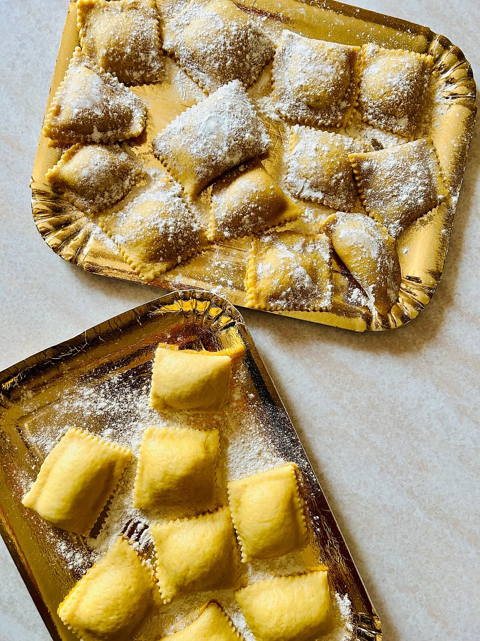 Buffalo ricotta ravioli