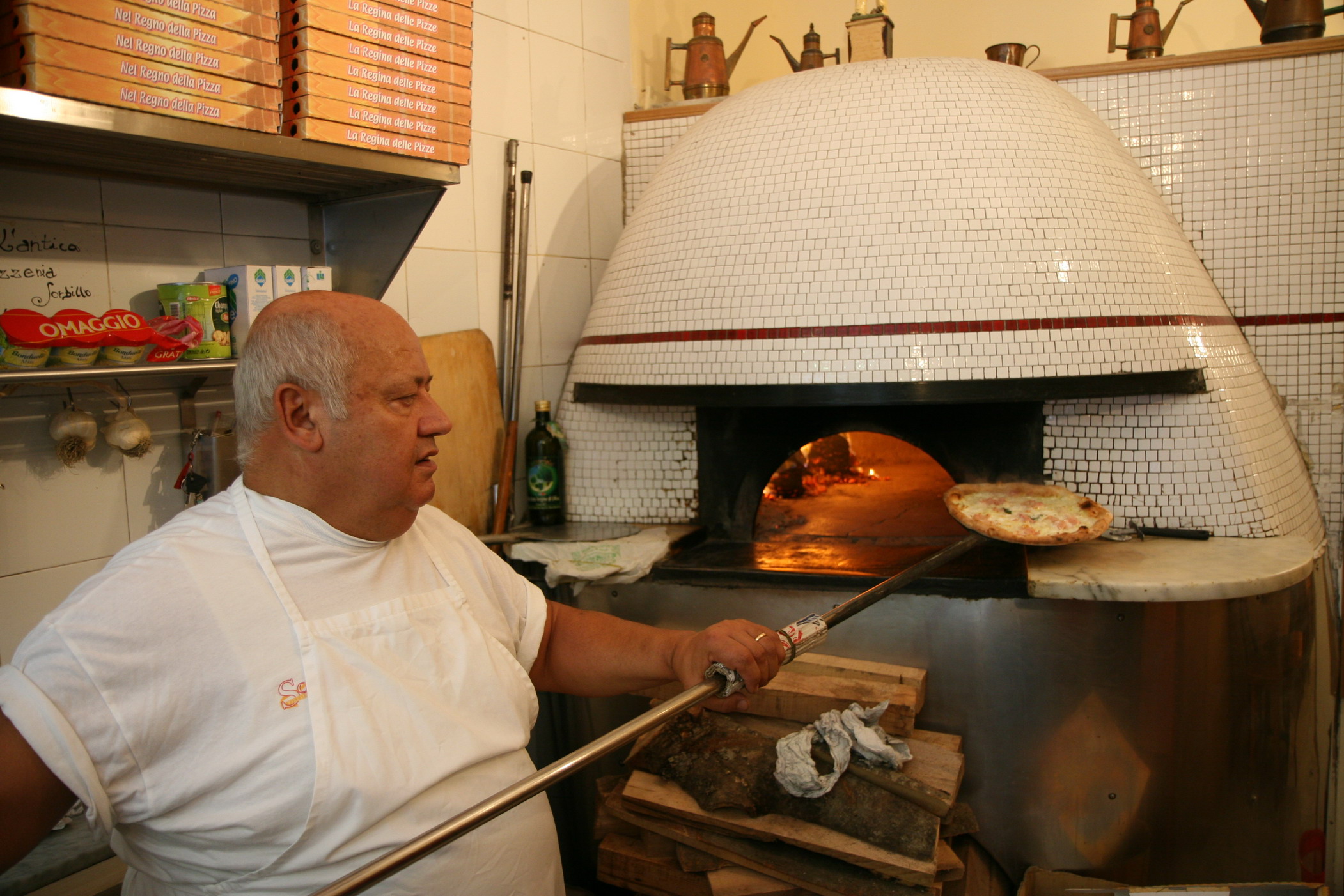 Pizza in Naples